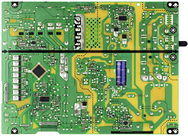 LG EAY63488601 Power Supply LED Board